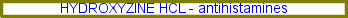 buy hydroxyzine online, antihistamines